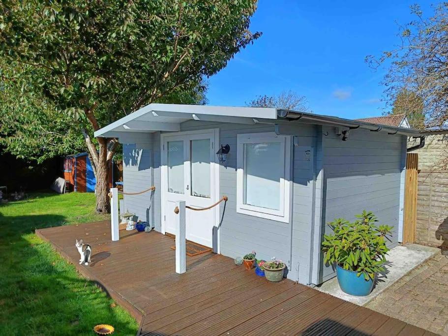 Private Lodge Close To Beaches And Goodwood Felpham Exteriör bild